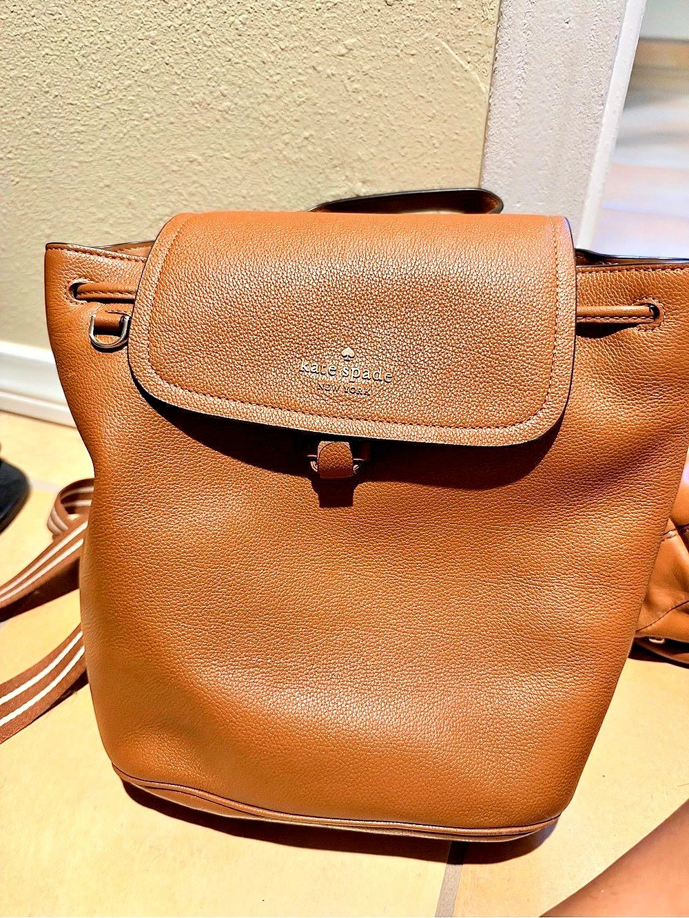 Kate Spade Brown Backpack